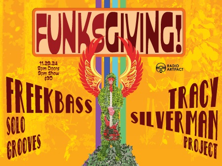 FUNKSGIVING: Freekbass Solo Grooves | Tracy Silverman Project