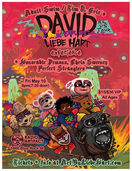 The David Liebe Hart Experience | Honorable Demons | Chris Sweeney | Perfect Stranglers