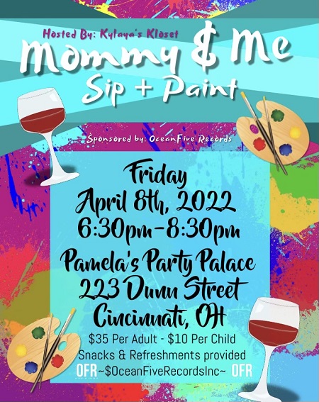 mommy and me sip and paint